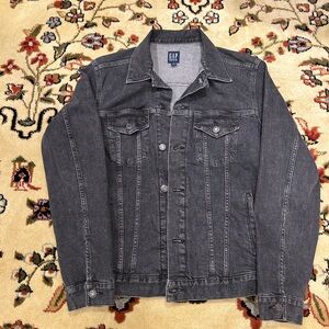 GAP Men's Charcoal Denim Jacket